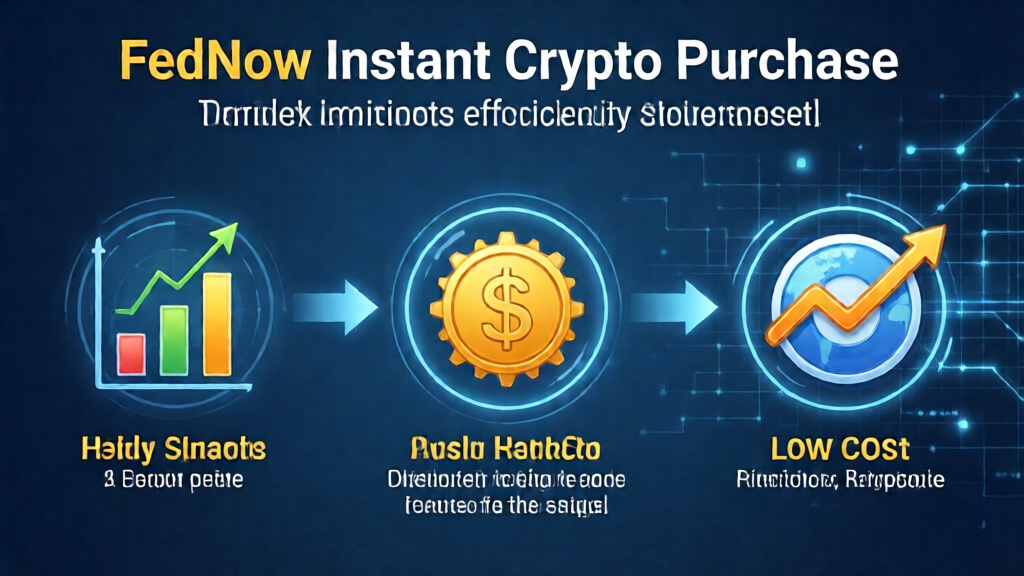 Instant Crypto Purchase Guide via FedNow for US Users 2026
