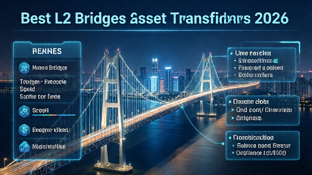 The Best L2 Bridges for Fast and Cheap Asset Transfers in 2026